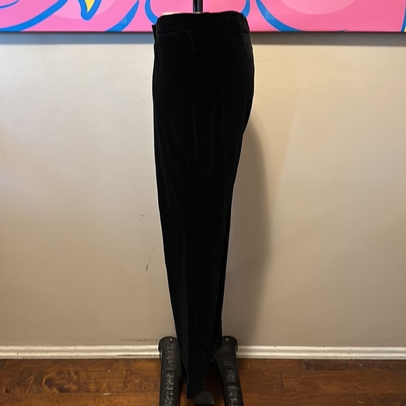 Yves Saint Laurent Velvet Lace Up Evening Pants Tuxedo - Picture 8 of 11